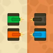 1 2 3 4 Player Tank Game 2D icon