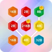 2048 Hex Chain Merge icon