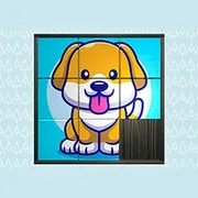 3D Kid Sliding Puzzle icon