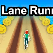 3D laane runner icon