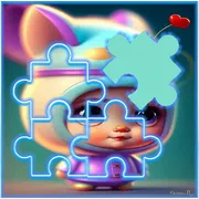 Adorable baby Stitch Sliding Picture Challenge icon