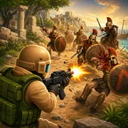 Ancient Armies vs Modern Weapons icon