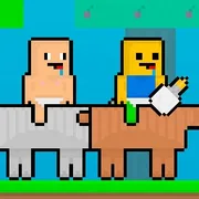 Baby Noob vs Baby Obby Horse icon
