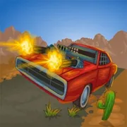 Battle on road icon
