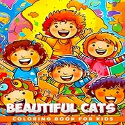 Beautiful Cats Coloring Book icon