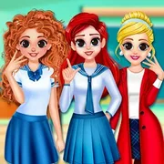 BFF Princess Back to School icon