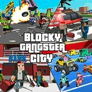 Blocky Dude Gangster Auto City icon