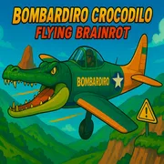 Bombardiro Crocodilo Flying Brainrot icon