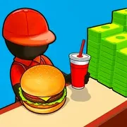 Burger Cafe Idle Tycoon icon