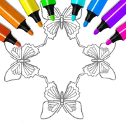 Butterfly Coloring Pages Kids icon