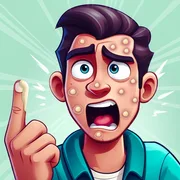 Cartoon Pimple Pop icon