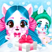 Cat and Rabbit Holiday icon