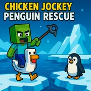 Chicken Jockey: Penguin Rescue icon