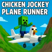 Chicken Jockey Plane Runner icon