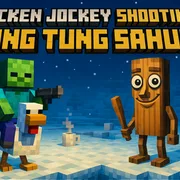 Chicken Jockey Shooting Tung Tung Sahur icon