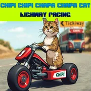 Chipi Chipi Chapa Chapa Cat Highway Racing icon