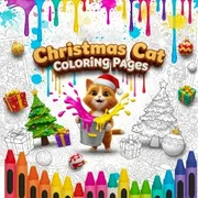 Christmas Cat Coloring Pages icon
