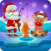 Christmas Fishing icon