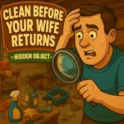 Clean Before Your Wife Returns - Hidden Object icon