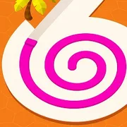 Color Path Line 3D Draw and Roll Puzzle Runner icon
