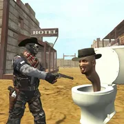 Cowboy vs Skibidi Toilets icon