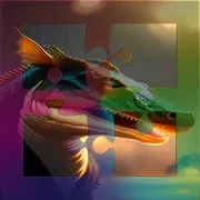 Crocodile Jigsaw Perfect Slide Puzzle icon