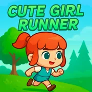 Cute Girl Runner icon