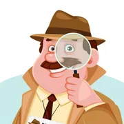 Detective Loupe Puzzle icon