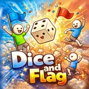 Dice and Flag icon