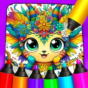 Dragons - Fantasy Coloring icon