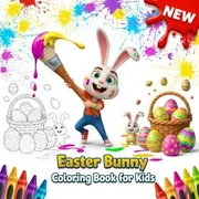 Easter Bunny Coloring Book for Kids icon