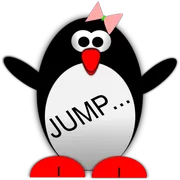 Esther the Penguin. Jump! icon
