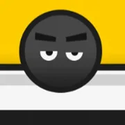 Falling Black Ball icon