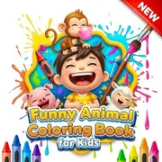 Funny Animal Coloring Book for Kids icon