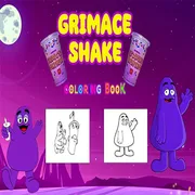 Grimace Shake Coloring icon