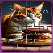 Hamburger Jigsaw Rush icon