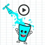 Happy Glass Draw Lines icon