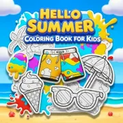 Hello Summer Coloring Book for Kids icon
