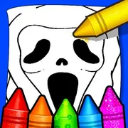 Horror Movies Coloring Pages icon