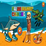 Italian Brainrot Coloring icon