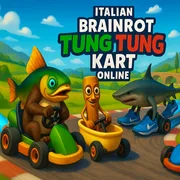 Italian Brainrot Tung Tung Kart Online icon