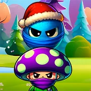 Joyful Ball Bounce Mushroom Magic Adventure icon