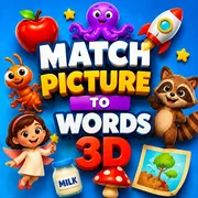 Match Pictures to Words 3D icon