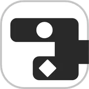 Maze Black And Withe icon