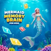 Mermaid Memory Brain for Kids icon