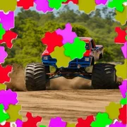 Monster Truck Sliding Puzzles icon