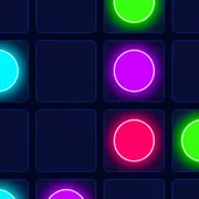 Neon Grids Cyberpunk Circuit Connection Game icon