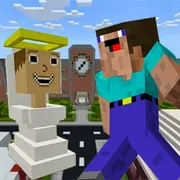 Noob Goes To Skibidi Toilet School icon