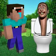 Noob Mineblox Hunt Skibidi Toilet icon
