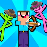 Noob vs Stickman Zombies icon